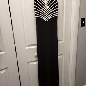Joseph Ribkoff Couture Black Evening Gown